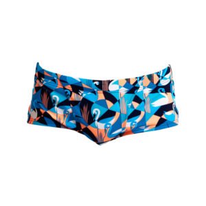 maillot eco responsable funky trunks swan song eco classic trunks boxer natation homme